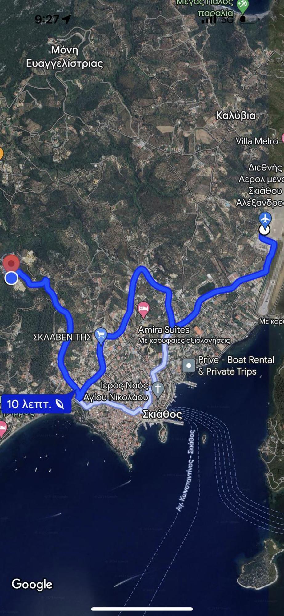 Skiathos Poseidon Apartment 외부 사진